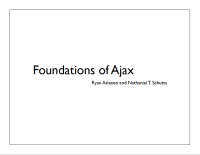 Image of Foundations of Ajax