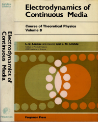Image of ELECTRODYNAMICS OF CONTINUOUS MEDIA