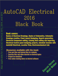 Image of AUTOCAD ELECTRICAL 2016 BLACK BOOK