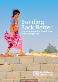 Image of Building Back Better Sustainable Mental Health Care after Emergencies