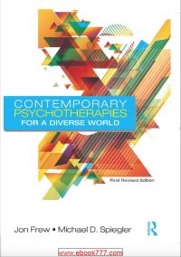 Image of ConteMporary pSyChotherapieS FoR a DivERsE WoRlD