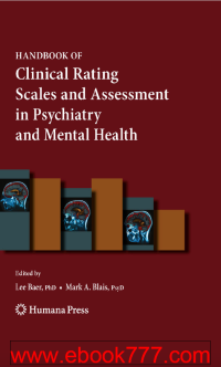 Image of Handbook of Clinical Rating Scales and Assessment in Psychiatry and Mental Health