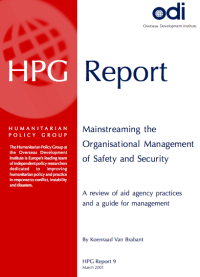 Image of Mainstreaming the Organisational Management of Safety and Security