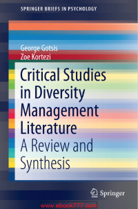 Image of Critical Studies in Diversity Management Literature A Review and Synthesis