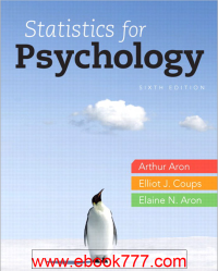 Image of Statistics for Psychology Sixth Edition