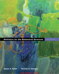 Image of Statistics for the Behavioral Sciences Second Edition