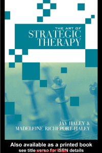 Image of The Art of Strategic Therapy