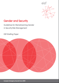 Image of Gender and Security Guidelines for Mainstreaming Gender in Security Risk Management