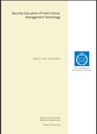 Image of Security Evaluation of Intel's Active Management Technology