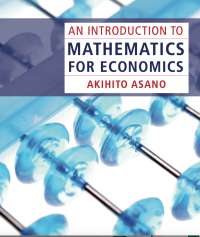 Image of ￼An Introduction to Mathematics for Economics