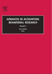 Image of ADVANCES IN ACCOUNTING BEHAVIORAL RESEARCH
