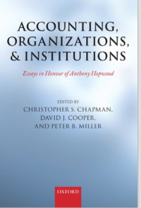 Image of ACCOUNTING, ORGANIZATIONS, AND INSTITUTIONS