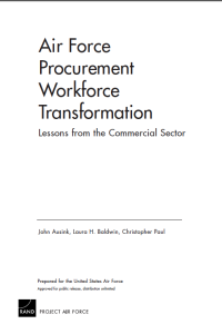 Image of Air Force Procurement Workforce Transformation