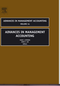 Image of ADVANCES IN MANAGEMENT ACCOUNTING