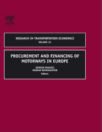 Image of PROCUREMENT AND FINANCING OF MOTORWAYS IN EUROPE