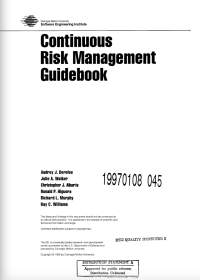 Image of Continuous Risk Management Guidebook