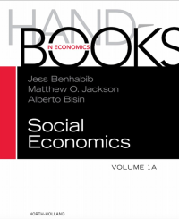 Image of HANDBOOK OF SOCIAL ECONOMICS