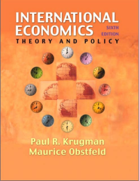 Image of International Economics Theory and Policy