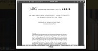 Image of EXCHANGE RATE RISK MEASUREMENT AND MANAGEMENT: ISSUES AND APPROACHES FOR FIRMS