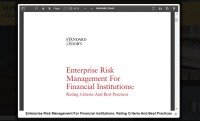 Image of Enterprise Risk Management For Financial Institutions Rating Criteria And Best Practices