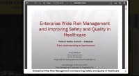 Image of Enterprise Wide Risk Management and Improving Safety and Quality in Healthcare