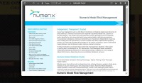 Image of Numerix Model Risk Management