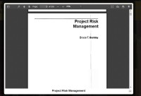 Image of Project Risk Management
