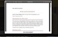 Image of RISK MANAGEMENT