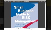 Image of Small
Business
Guide to
RISK
Management